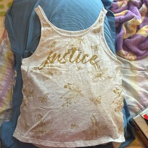 NWOT Justice Tank sz16/18